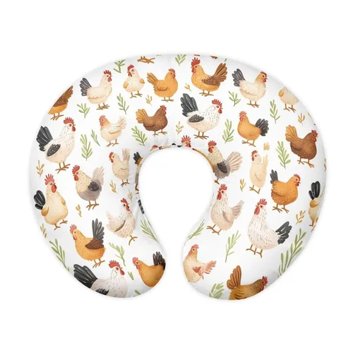 Vista 8 de Funda de almohada de lactancia azteca bohemia para bebés y niños, funda de almohada con cremallera oculta, funda de almohada de lactancia para niñas