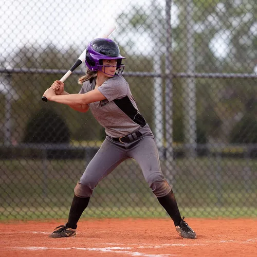 Vista 4 de RIP-IT Pantalones profesionales de softball elásticos de 4 vías, para mujer.