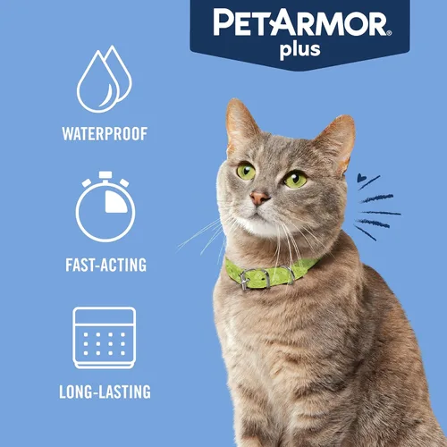 Vista 7 de PetArmor Además de prevención de pulgas y garrapatas para gatos de más de 1.5 libras, tratamiento de pulgas y garrapatas de gato, 1 dosis, tópico
