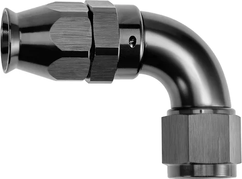 Vista 27 de EVIL ENERGY - Adaptador de manguera de una pieza PTFE 4AN de 30 grados, aluminio, color negro