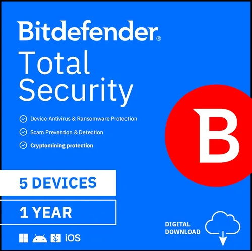 Vista 5 de Bitdefender Total Security - 3 Devices 1 year Subscription with Auto-Renewal PC/Mac Activation Code by email [Online Code]