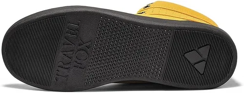 Vista 15 de TRAVEL FOX Unisex Clásico 900 Nappa Cuero Puntera Redonda con Cordones Altas Tops