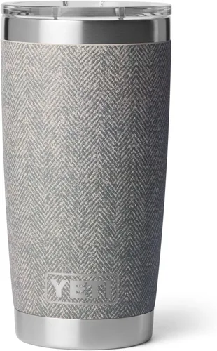 Vista 79 de YETI Rambler - Vaso de acero inoxidable con aislamiento al vacío de 20 onzas con tapa MagSlider Blanco