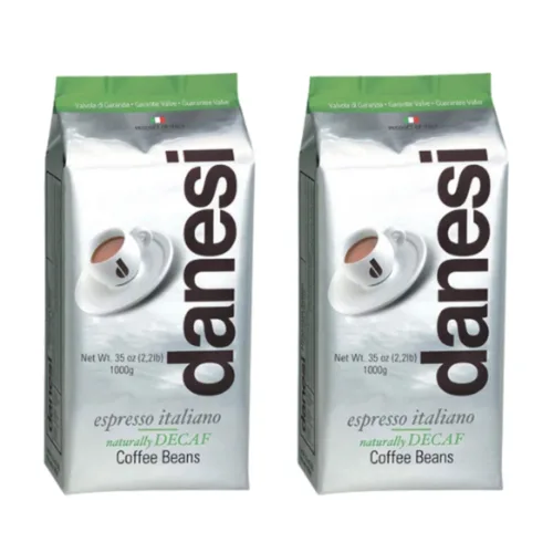 Vista 22 de Danesi Caffe - Granos de café enteros italianos, granos de café expreso y grano entero de tostado medio, perfectos para máquinas de espresso, prensa