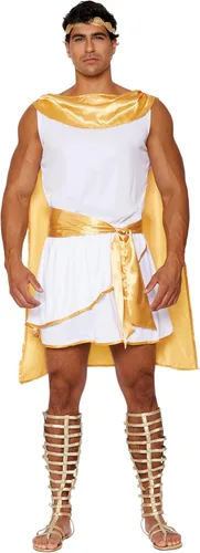 Vista 2 de Dreamgirl disfraz para hombres He's A God
