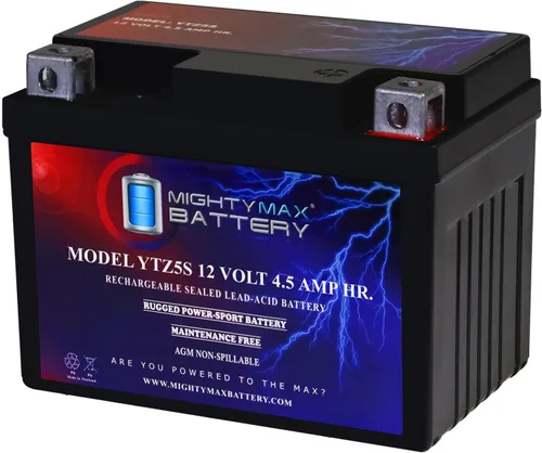 Vista 9 de Mighty Max Batería YT4B-BS - 12 V 2.3 AH, 25 CCA, Batería SLA AGM para Motocicleta Recargable Libre de Mantenimiento