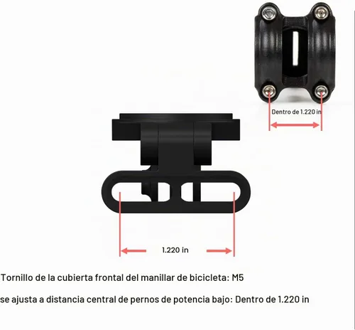 Vista 4 de corki Cycles - Soporte de bicicleta para computadora con ángulo ajustable en ángulo hacia fuera, compatible con Garmin Wahoo Bryton Cateye Montaje
