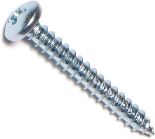 Vista 10 de Hard-to-Find Fastener 014973297435 - Tornillos de hoja metálica con cabeza Phillips Pan, 4 x 1, 100