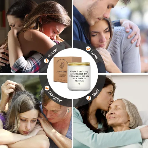 Vista 6 de Thinking of You - Regalos para mujeres y hombres, regalos inspiradores para el cuidado personal para amigos, regalo de condolencia y duelo sentirse