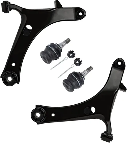 Vista 135 de Detroit Axle - Barras estabilizadoras de brazos de control delanteros 4WD para Ford 2005-2008 F-150 Lincoln Mark LT, 2 brazos de control superiores