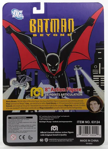 Vista 3 de Mego DC Heroes: Batman Beyond Previews - Figura de acción exclusiva de 8 pulgadas, multicolor