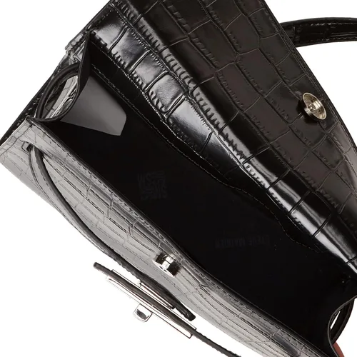Vista 5 de Steve Madden Steve Mdden Dignify Croco - Bolsa con asa superior