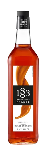 Vista 20 de 1883 Jarabe de Amaretto para bebidas, fabricado en Francia, botella de plástico de 1 litro