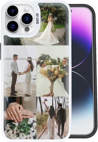 Vista 11 de Funda de teléfono personalizada para iPhone 17, 16, 15, 14, 13, 12, 11 Pro/Max/Plus/XR, fundas personalizadas, diseña tu propia funda perfecta