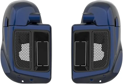 Vista 26 de Kits de calentadores de piernas con ventilación y combinación de color con guantera para Harley Davidson Touring Street Road King Glide FLTR 2014