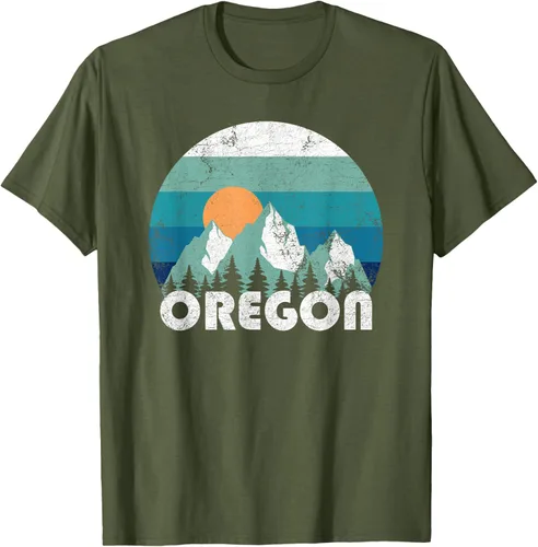Vista 86 de Oregon State Retro Vintage Camiseta
