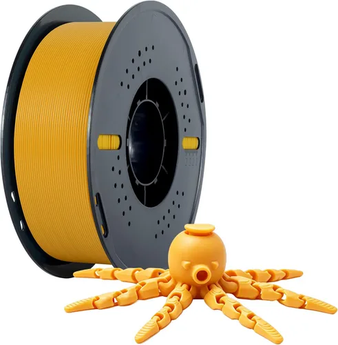 Vista 17 de Kingroon PLA - Filamento para impresora 3D, 10 carretes, precisión dimensional de +/- 0.02 mm, carrete de 10 kg (22 libras), 1.75 mm, 5 negro + 5