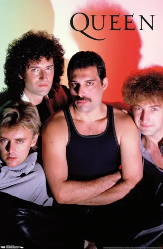Vista 8 de Trends International Queen - Póster de pared en concierto, 14.725 x 22.375 pulgadas, versión enmarcada de madera de granero Versión enmarcada