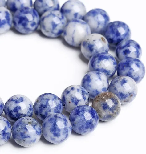 Vista 38 de Cuentas sueltas de jade de angelita verde de 4 mm, 86 piezas, piedra natural de aguacate para hacer joyas, pulsera DIY Jade Aguacate