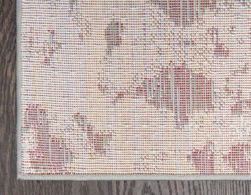 Vista 9 de Unique Loom - Alfombra estilo tradicional de Rosso Collection, Polipropileno, Gris Claro