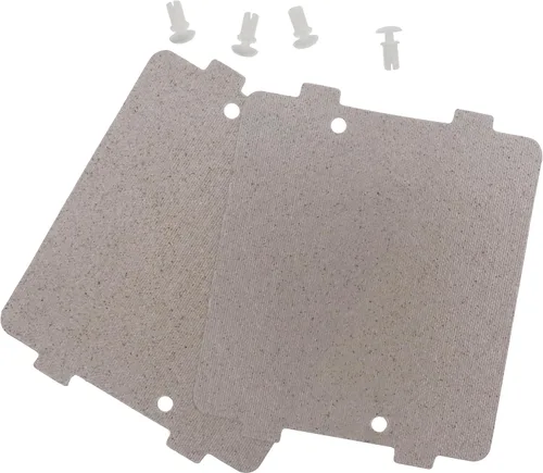 Vista 8 de 2 piezas de accesorios de aislamiento térmico de mica para horno microondas, cubierta de guía de ondas/mica para Sharp PCOVPB085MRP0