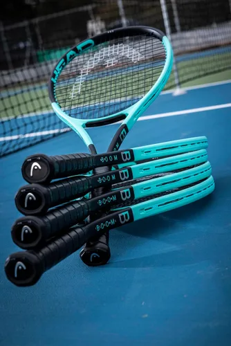 Vista 6 de Head Auxetic 2.0 Boom MP L - Raqueta de tenis Strung Mid Tension with Velocity 16G String