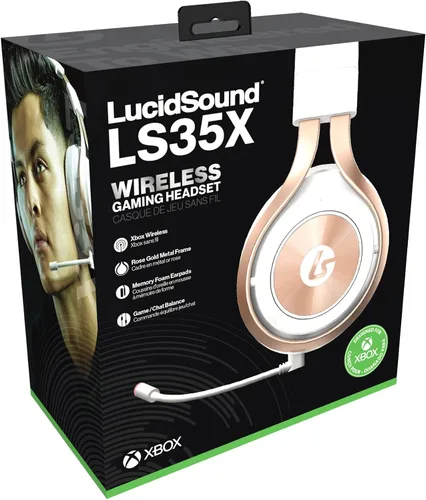 Vista 6 de LucidSound LS35X Wireless Surround Sound Gaming Headset - Officially Licensed for Xbox One & Xbox Series XS - Works Wired with PS5, PS4, PC