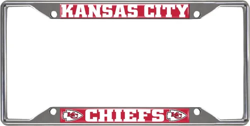 Vista 18 de FANMATS Marco de matrícula NFL unisex para adultos