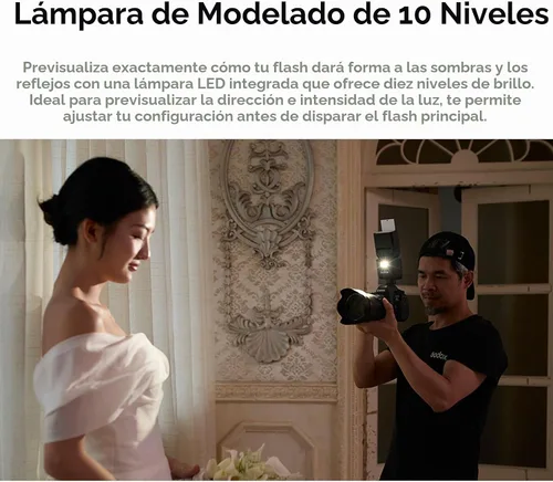 Vista 5 de Godox V480 Flash para Canon