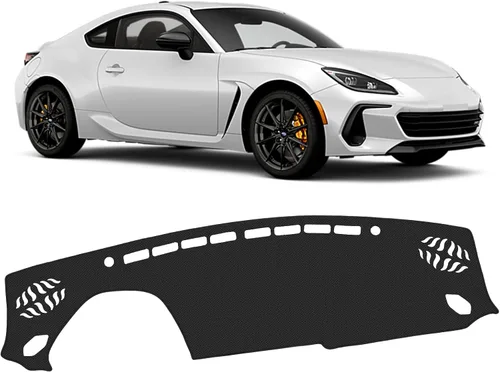 Vista 34 de FIILINES Cubierta para tablero Compatible con Mazda 3 2010-2013 Accesorios Tapete para tablero para Mazda 3 Accesorios Tapete para salpicadero