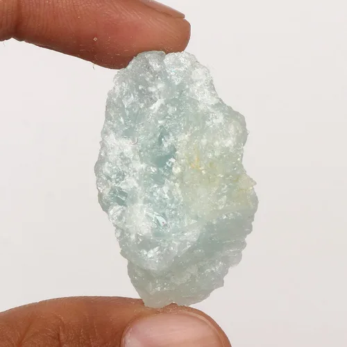 Vista 3 de GEMHUB 75.9 CT - Piedra preciosa de aguamarina áspera suelta genuina sin tratar con piedra preciosa de aguamarina certificada, piedra preciosa suelta