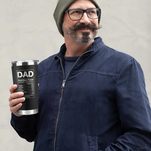 Vista 6 de KATLADIZ Regalos para papá de hija, hijo, regalos para papá, cumpleaños, día del padre, regalo del día del padre para papás, regalo para padres