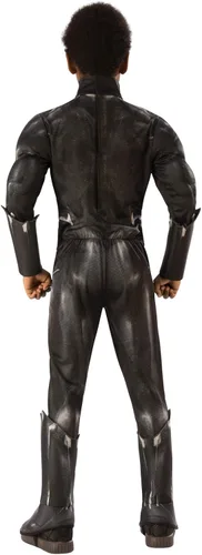 Vista 3 de Rubie's Deluxe - Disfraz infantil de Pantera Negra, gris, talla S