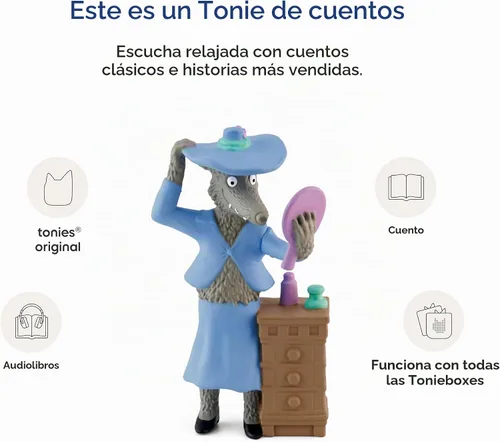 Vista 4 de Tonies Rimas Asquerosas y Otras Historias Figurina de Juguete de Audio de Roald Dahl