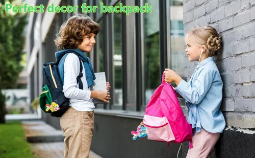 Vista 4 de 20 piezas de regalos para estudiantes de aula de peces, regalos de arcoíris a granel del profesor, mini recompensas de vacaciones pop regalos