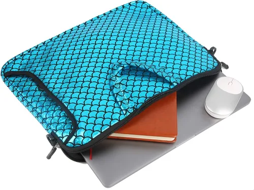 Vista 4 de Bolsa de hombro para portátil de 11.6 pulgadas, funda de mensajero para portátil de 11" 11.6" 12" 12.5 pulgadas Macbook/Portátil/Chromebook YOUDA