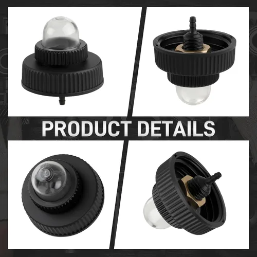 Vista 4 de A01372A Tapa de combustible con imprimación incorporada para motosierras Homelite XL XL-2 Super 2 VI 180 190 192 200 LX30 240 UP05955