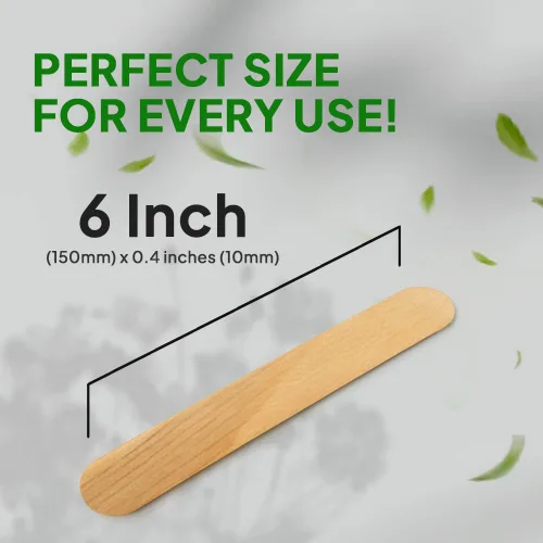 Vista 2 de Perfect Stix Palitos de madera de abedul jumbo para manualidades, 6 x 3/4 pulgadas, natural, 1000 unidades, fabricados en Estados Unidos