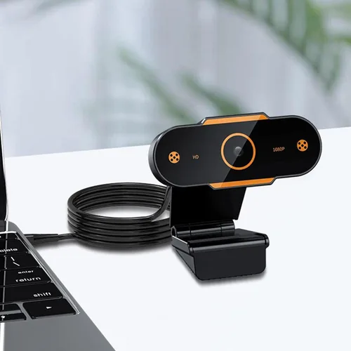 Vista 6 de Cámara de transmisión 1080p HD Webcam USB Pc Cámara web para computadora de juegos de PC, cámaras web para computadora de escritorio accesorios