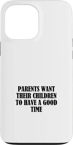 Vista 23 de Parents want their children to have a good time Case for iPhone 16