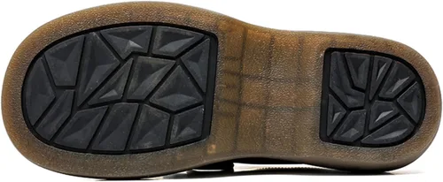 Vista 4 de Zapatos de vestir de cuero genuino con plataforma vintage para hombre, zapatos Oxford con punta redonda para negocios, zapatos casuales de Derby