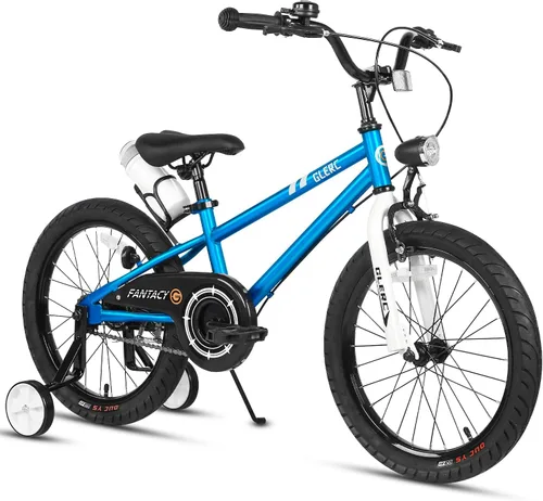 Vista 22 de Glerc Fantacy Kids Bike, 12-20 Inch Children Bicycle for 2-13 Years Old Boys Girls, Kids Bicycle with Water Bottle Holder & Headlight & Training