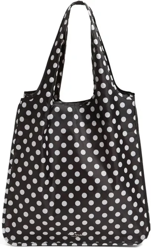 Vista 2 de kate spade new york Bolsa de compras reutilizable, puntos negros