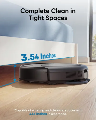 Vista 5 de eufy Omni C20 Robot Aspiradora y Trapeador Combo para Madera y Alfombra