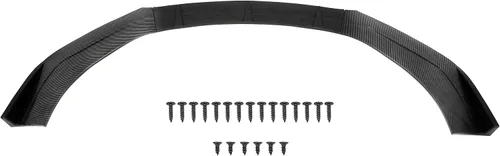 Vista 8 de SCITOO Alerón Divisor de Labio Delantero Chin Compatible con Labio de Parachoques Delantero Universal Kit de Carrocería Difusor Exterior Negro Mate