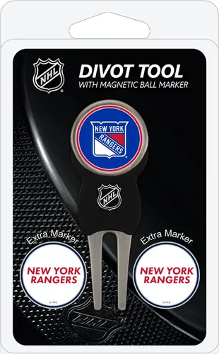 Vista 7 de Team Golf NHL Adult-Unisex Divot Tool Pack with 3 Golf Ball Markers