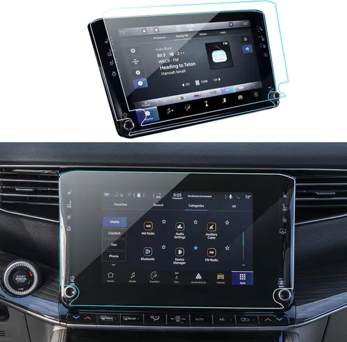 Vista 37 de Protector de Pantalla de Coche para 2015 2016 2017 2018 2019 Cadillac CTS Accesorios Navegación Pantalla Táctil Protector de Película de Vidrio