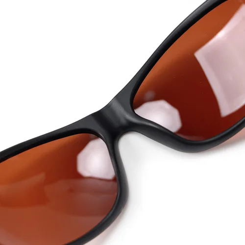 Vista 6 de SomniLight FL-41 Gafas de sol de sensibilidad a la luz para la prevención de la migraña (exterior), Negro