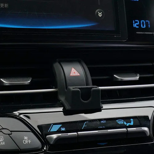 Vista 5 de BEERTE Soporte para teléfono compatible con Toyota CHR 2025-2017 con ventilación de aire ajustable para salpicadero de automóvil, soporte