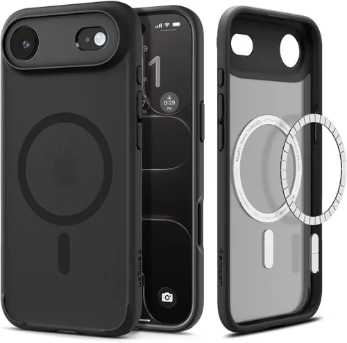 Vista 20 de Spigen Funda para iPhone 13 Mini, ultra híbrida MagFit [antiamarilleo] [compatible con Magsafe] - Transparente